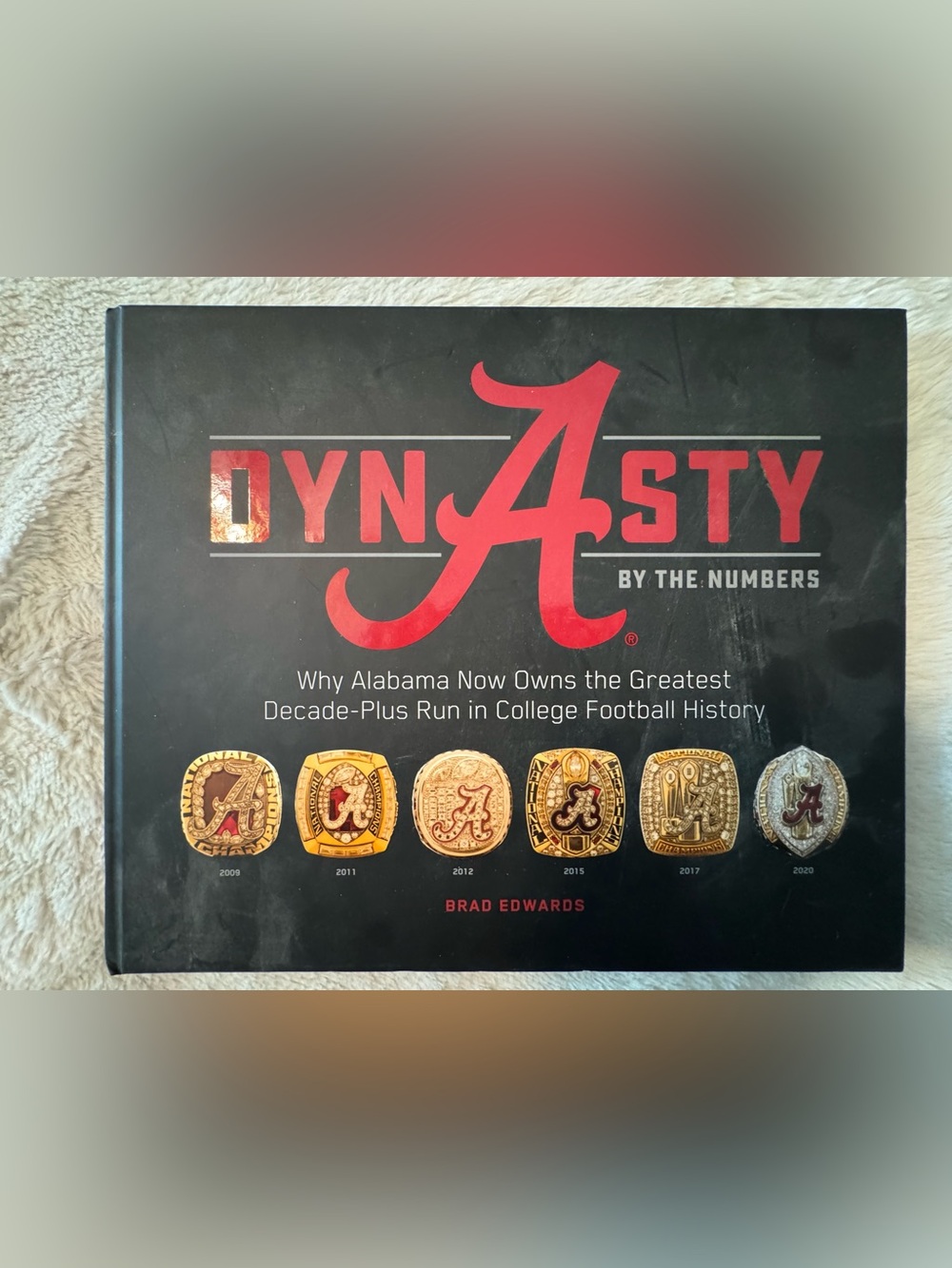 Dynasty By The Numbers Hardcover Notebook - Black/Red